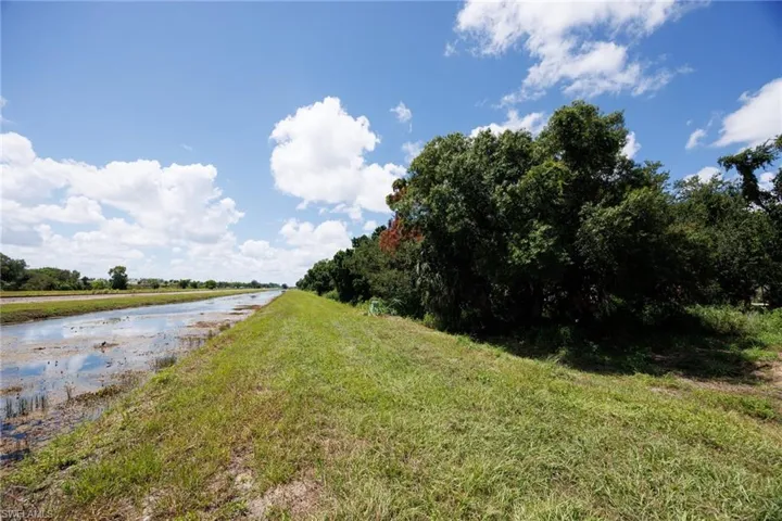 Commercial lot along Ten Mile Canal