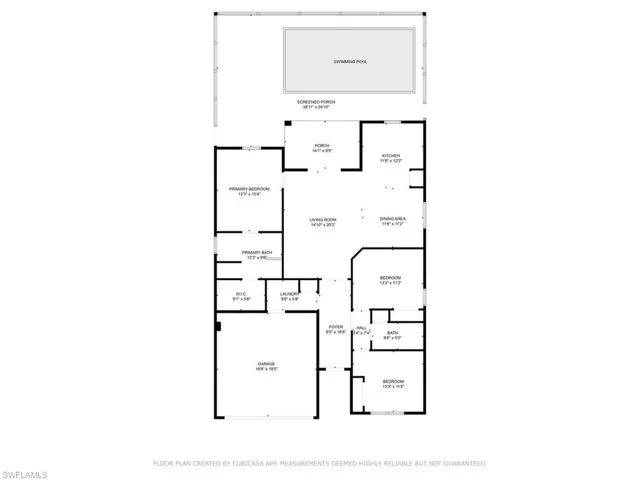 View of room layout