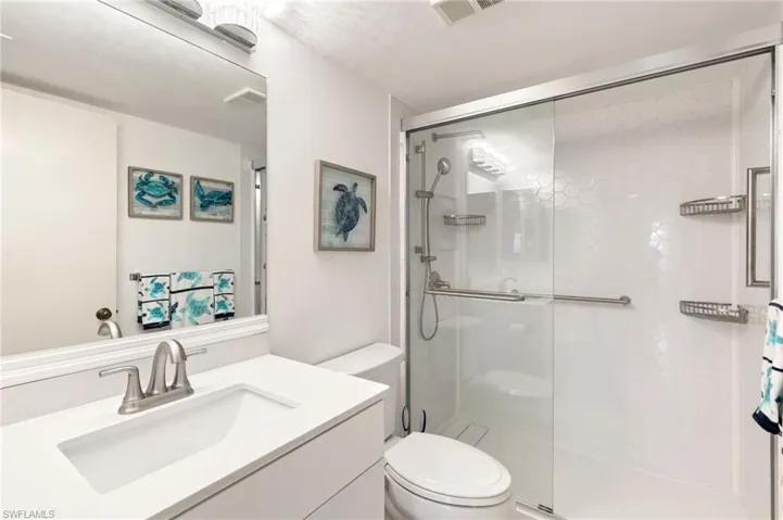 Updated bathrooms