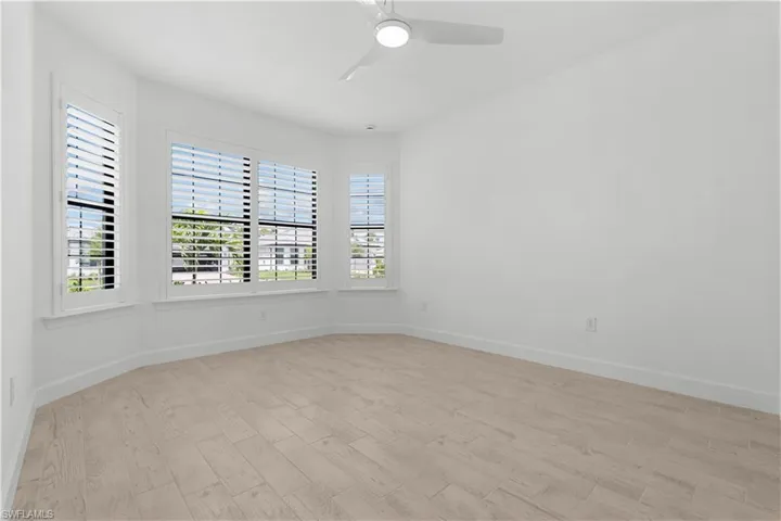 Front bedroom with lots of natural lighting