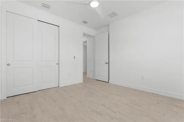 spacious guest bedroom