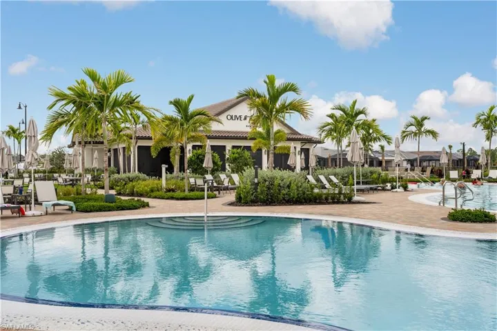 Resort style pool