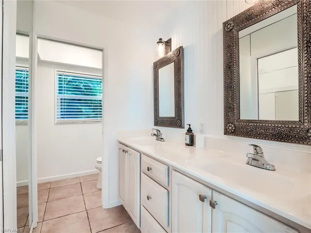 primary bathroom with shower