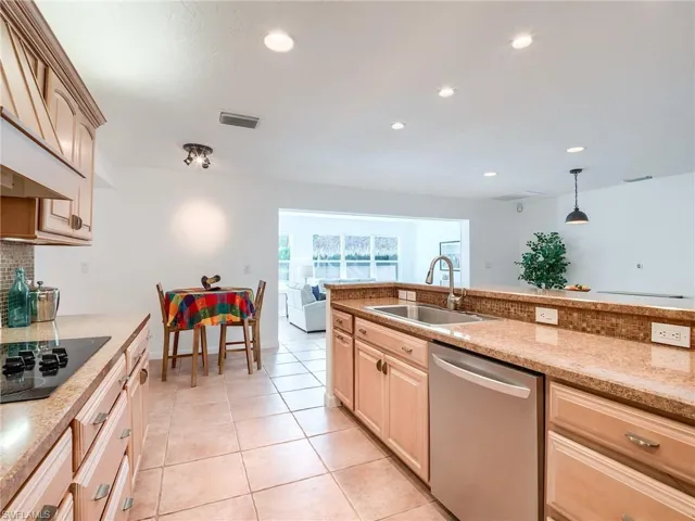 Looking towards the dining room and living room