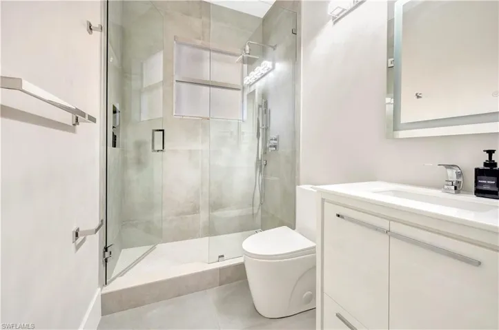 Renovated bathroom