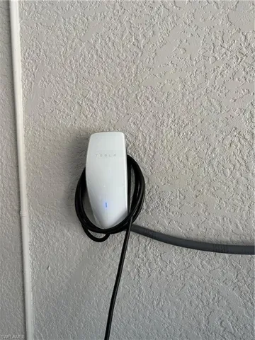 Electric car charger for Tesla.