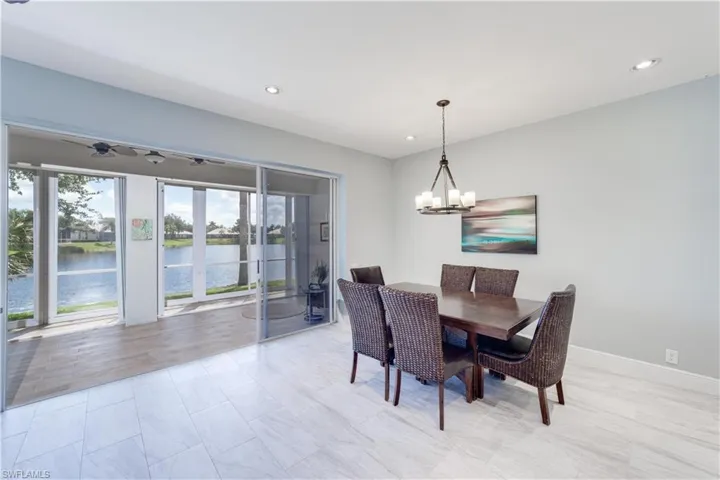 Dining Area w/ Lake View