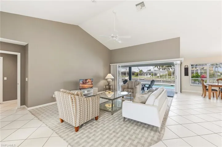 Bright open floorplan