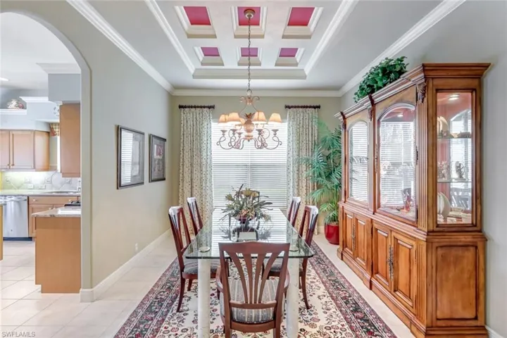 Dining Room conveniently located just off the kitchen
