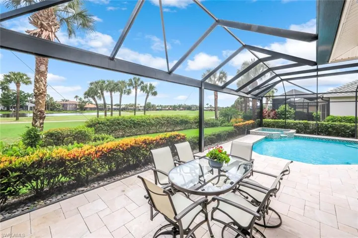 View of the Golf Course from the Extended Patio Space