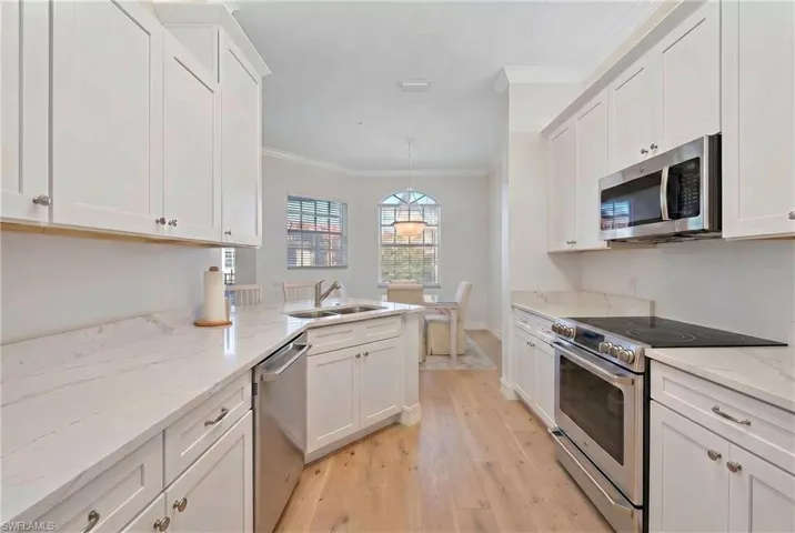 Digitally enhanced/Staged Image with White walls