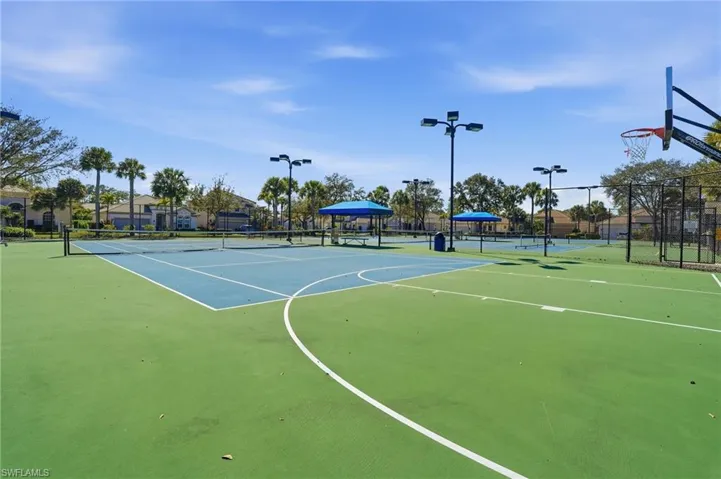 Tennis, basketball and pickleball