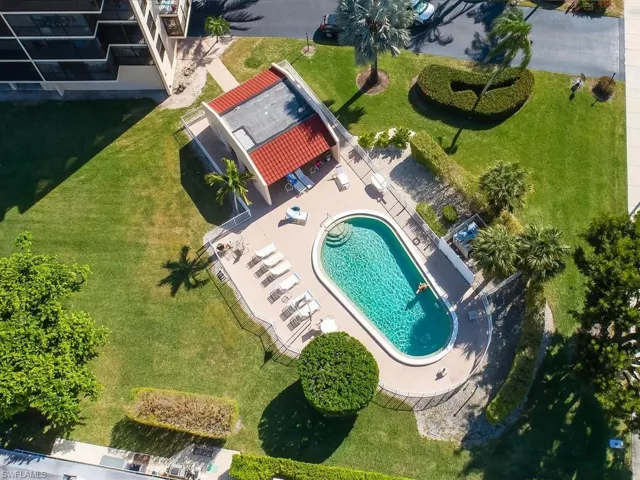 Pool and cabana area