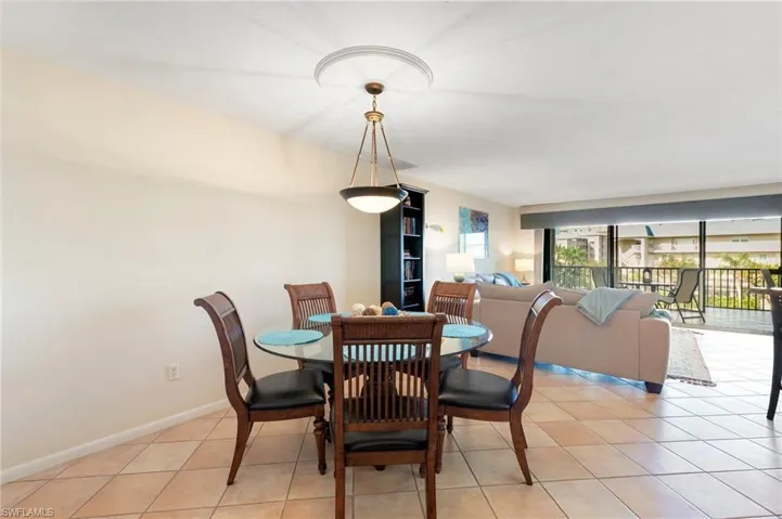 Convenient to living room and open kitchen