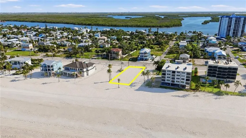 Beachfront lot with direct sand access - Virtually Edited Image