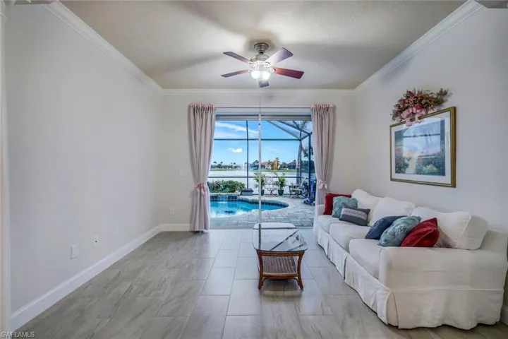 Room off of the Master Bedroom, with sliding glass doors to pool.
