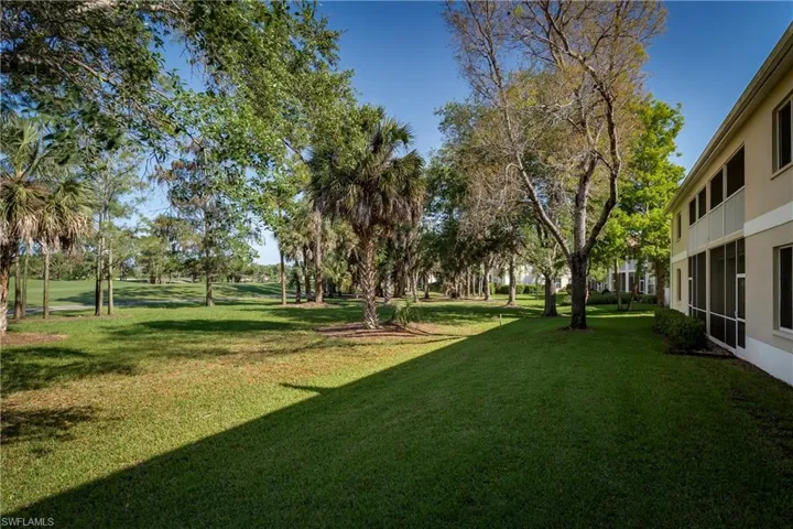 View of condo and golf course