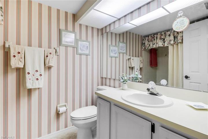 Guest Bath with tub and shower.