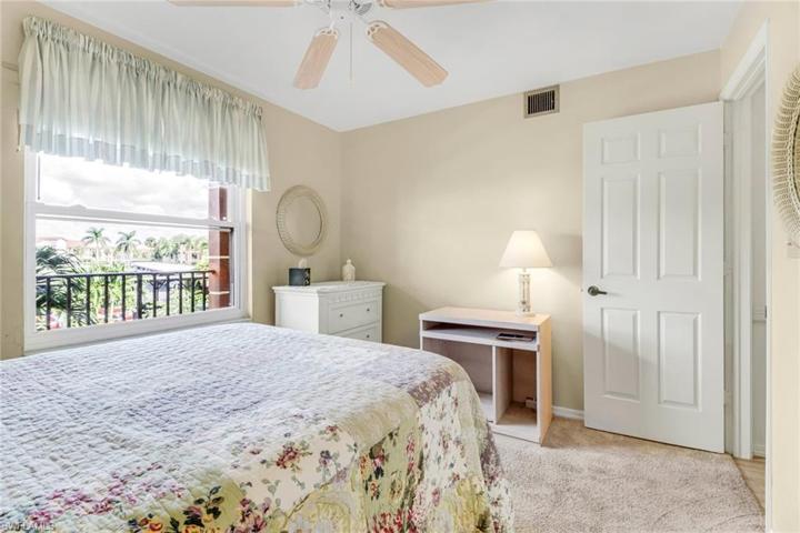 Guest Bedroom with extra large closet.