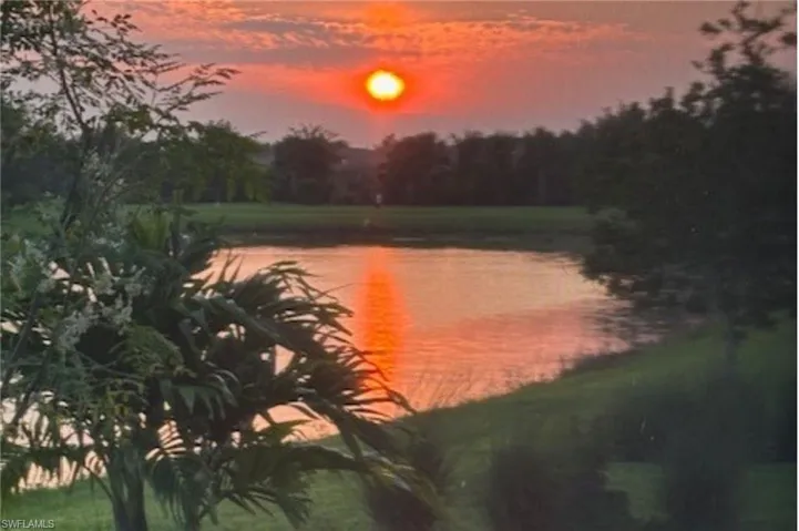 Sunset view from your lanai