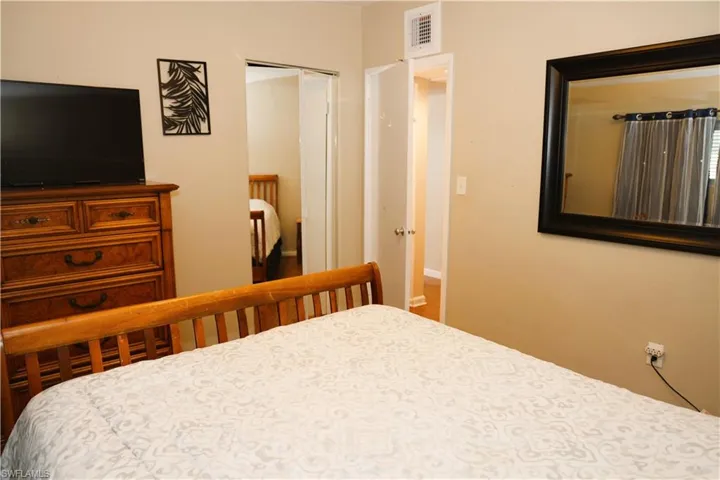 Bedroom featuring a closet