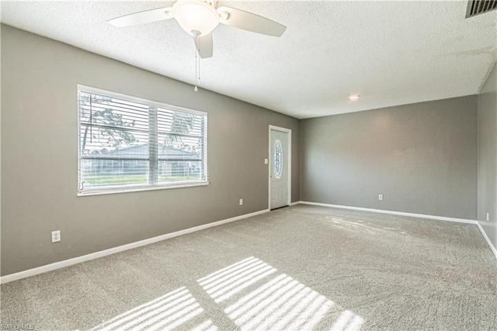 View of the living room/window/front door