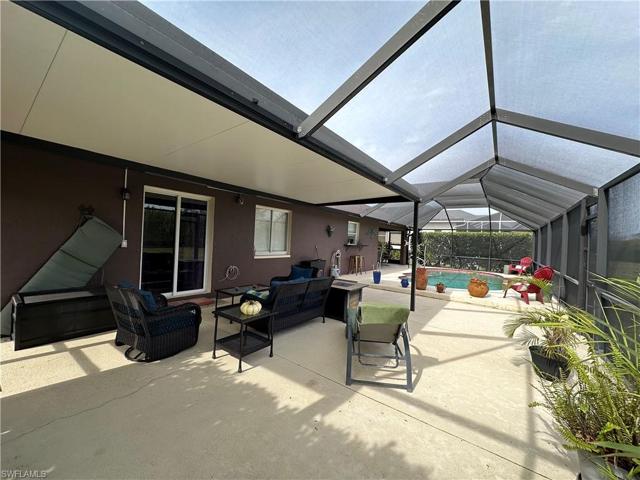 Gigantic Screened Lanai cover the Entire Back of the Home