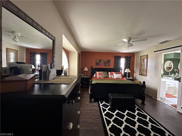 Expansive Master with Walk In Closet