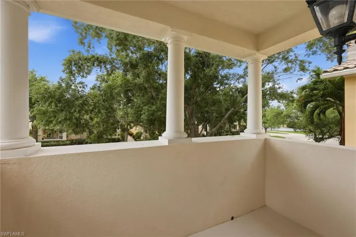 Second floor balcony
