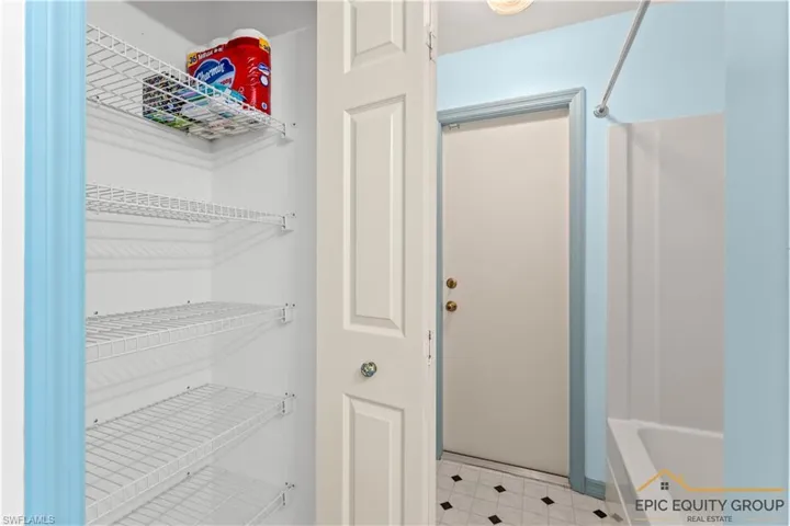 View of closet