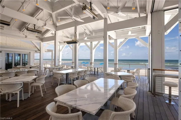 Pelican Bay Private beachfront bar/restaurants