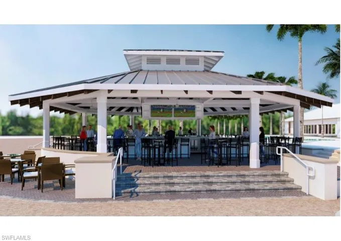 Gazebo/Pool/Bar rendering