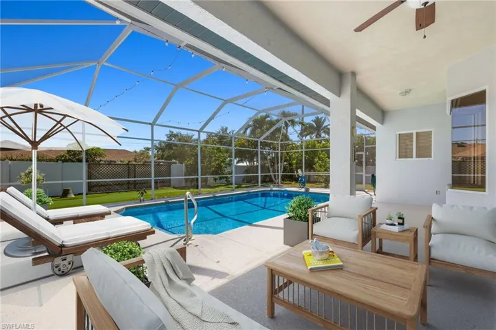Virtually Staged Lanai