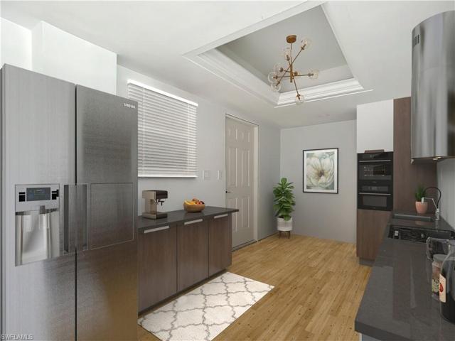 Staged Kitchen