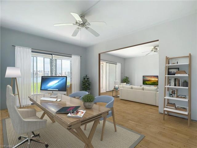 Staged Den/Study