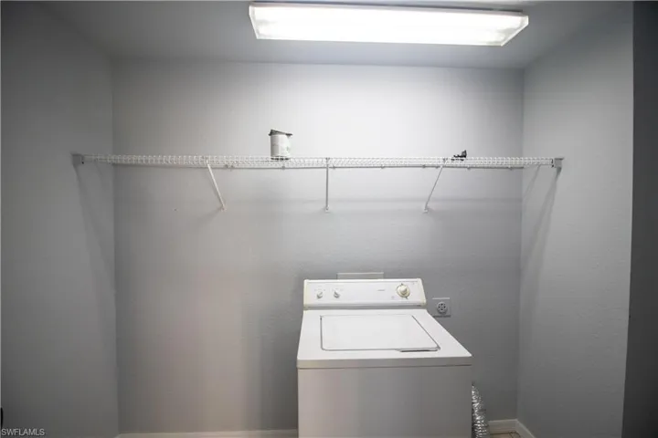 Laundry area featuring washer / clothes