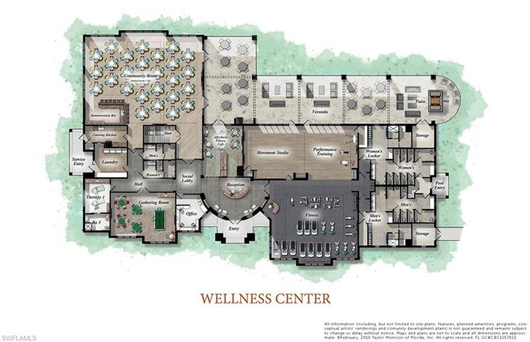 Rendering photo of amenities - must see in person