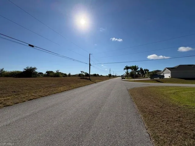 View of asphalt street