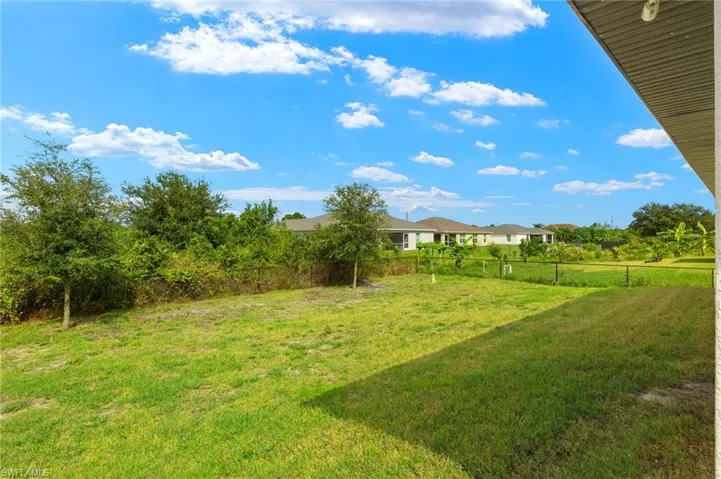 View of yard