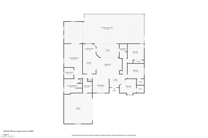 View of room layout