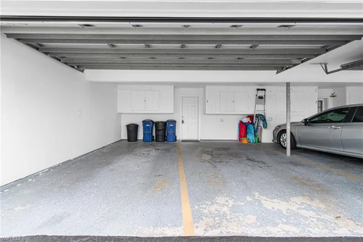 One assigned garage space