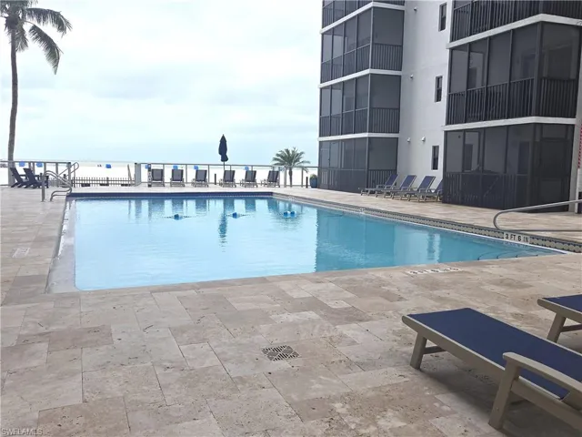 Gulf front pool