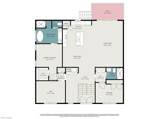 Main home floor plan