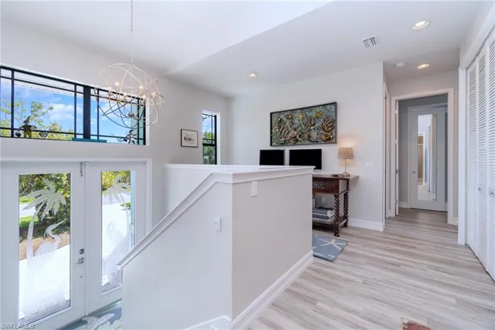 Open Foyer with added work space