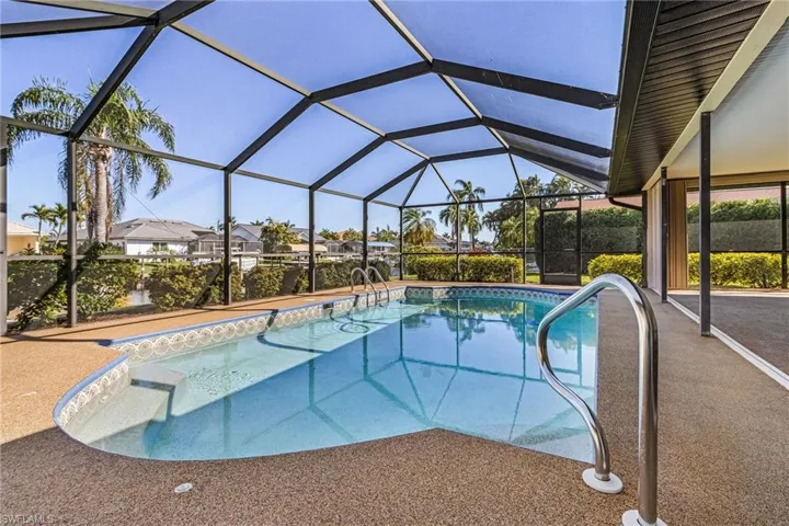 Not your average wading pool...real swimming pool heated with solar and heat pump