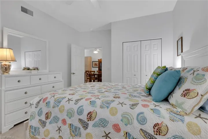 Bright and cheery guest room