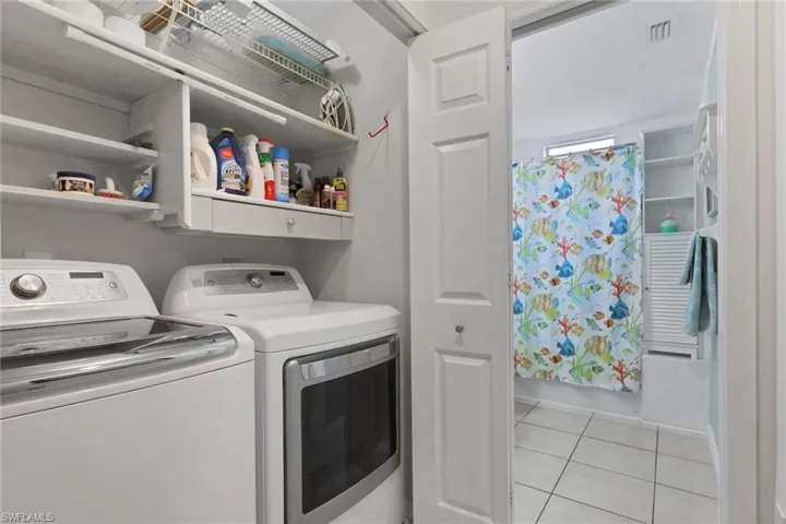Laundry with extra storage
