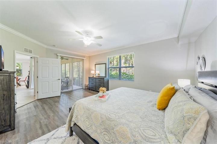 Main bedroom with direct lanai access