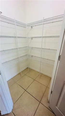 View of storage area