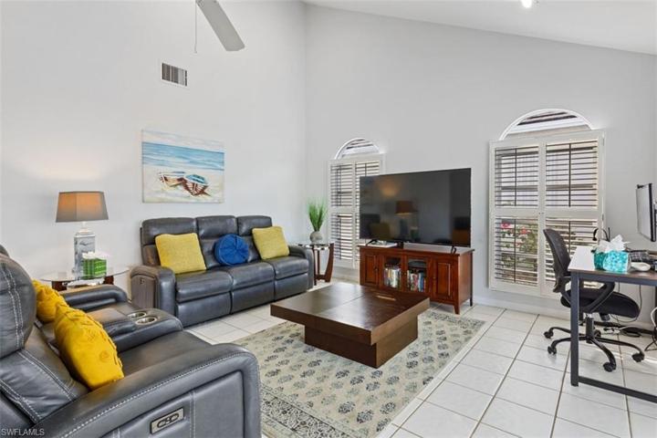 Living room with lounge sofas